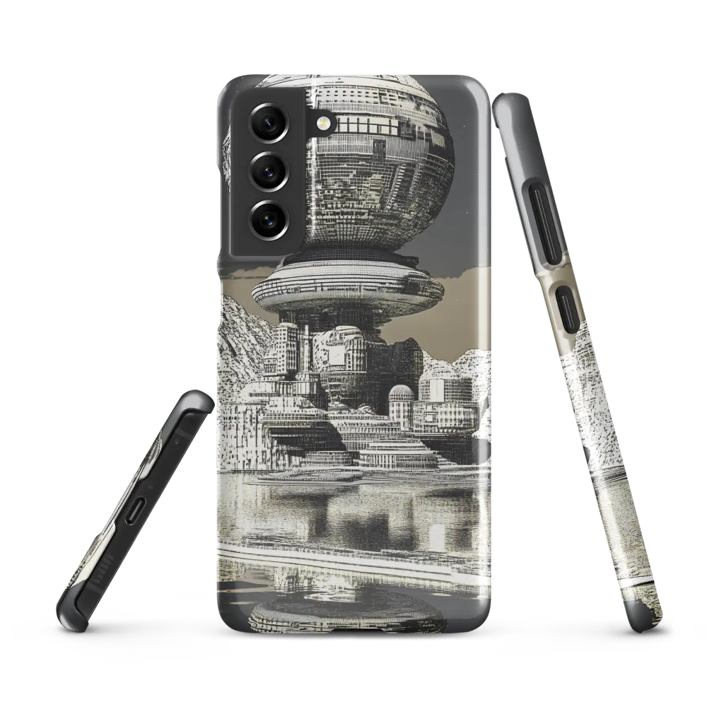 Reflections of a Futuristic Dreamscape | Phone Case |  S21 FE | Snap Case | Glossy