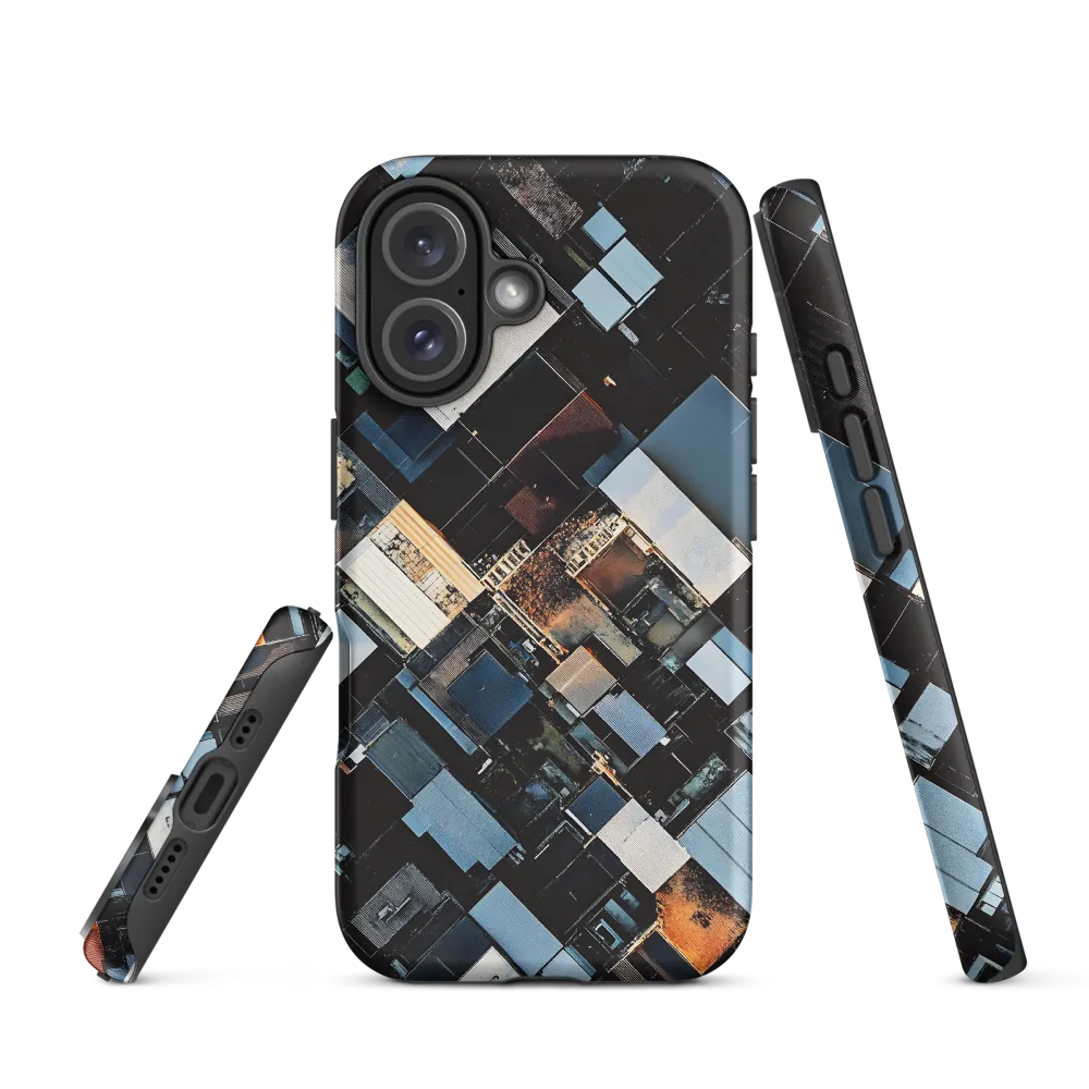 Urban Mosaic from Above | Phone Case