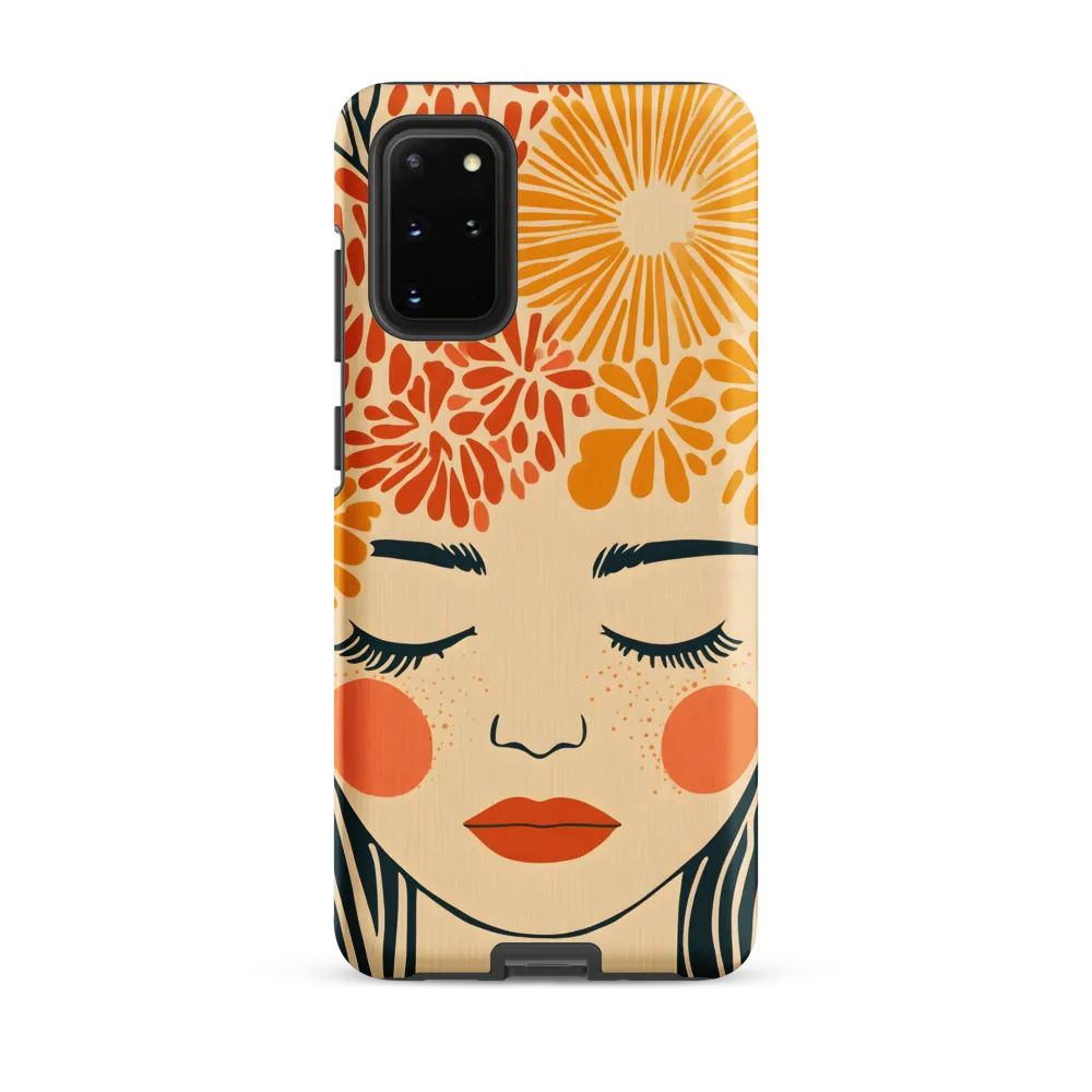 Serenity in Bloom | Phone Case |  S20 Plus | Tough Case | Matte