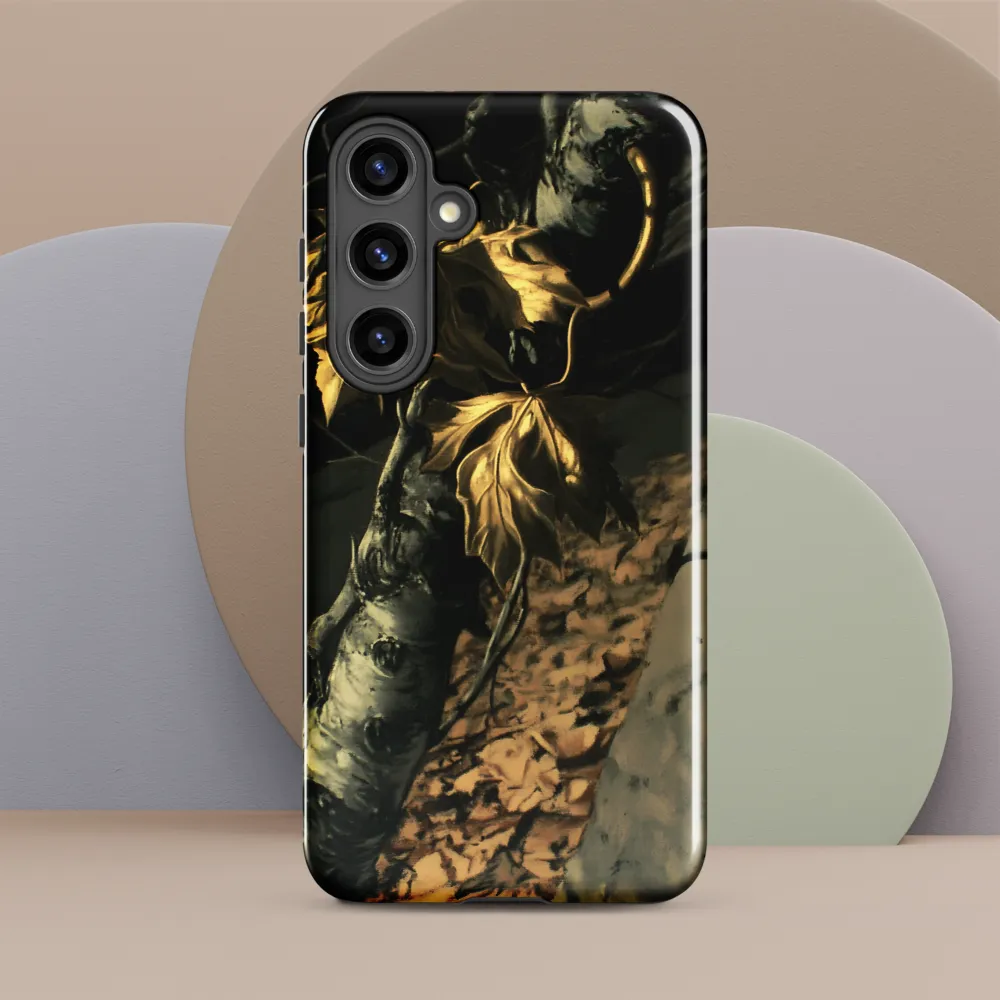 Golden Serenity: A Close Encounter with Nature