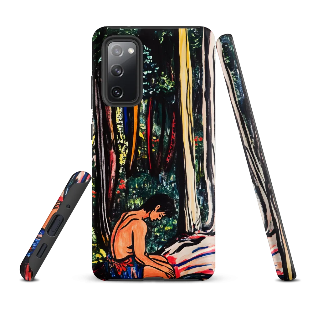 Contemplation in Nature | Phone Case |  S20 FE | Tough Case | Matte