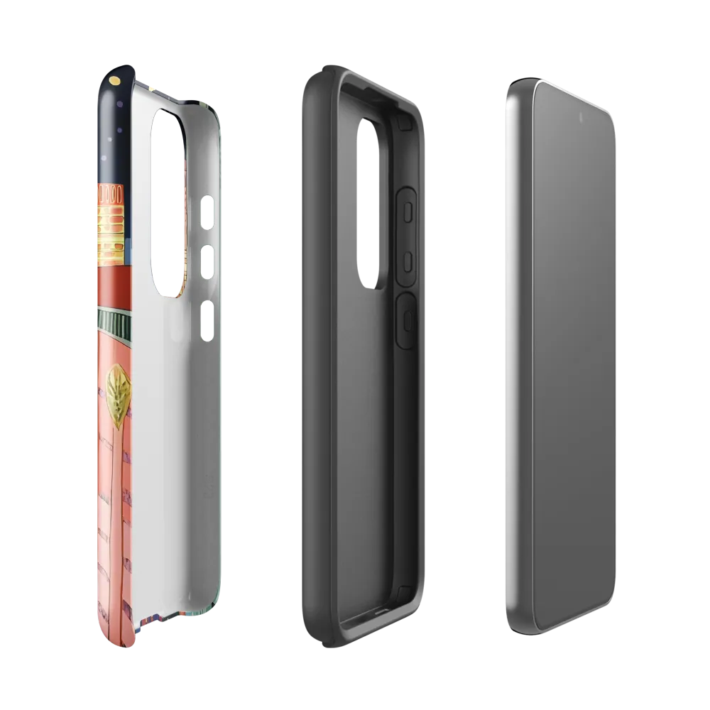 Urban Dreamscape: A Pop Art Night | Phone Case |  S23 | Tough Case | Glossy