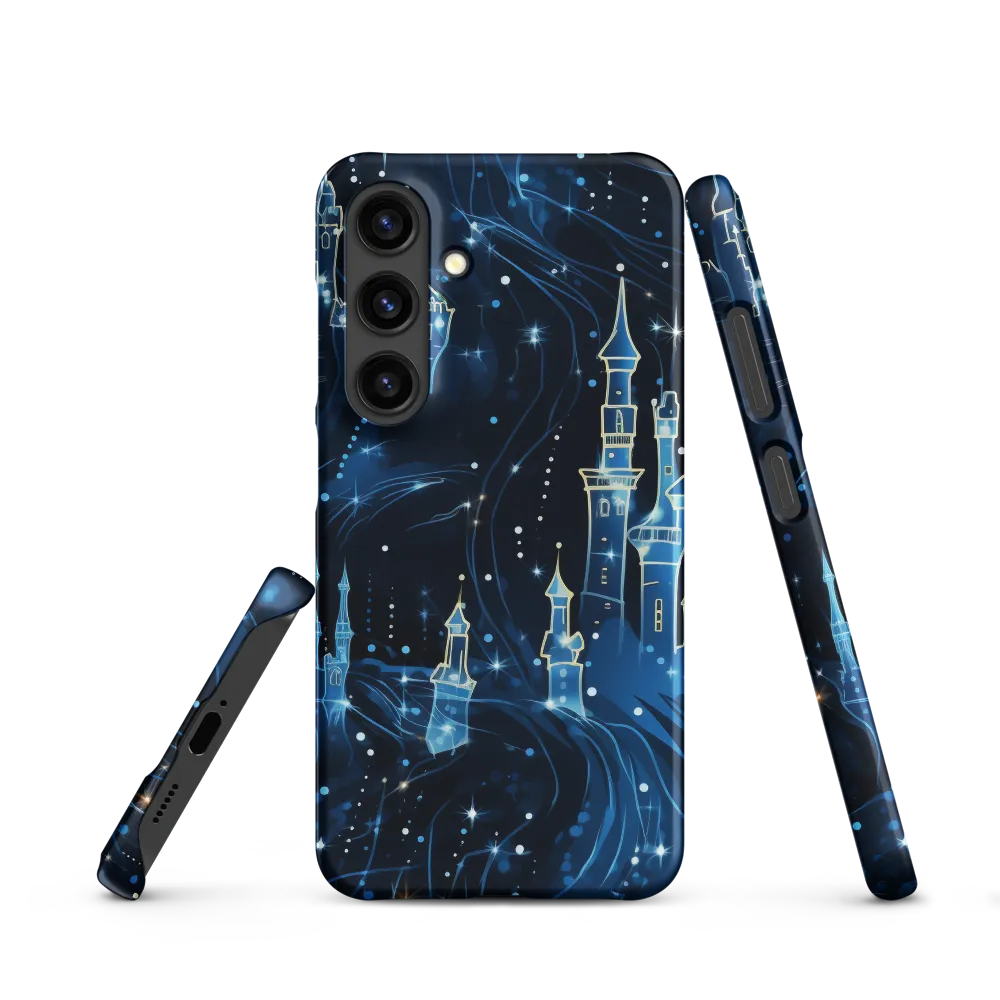 Dreamy Castles in a Starry Sky