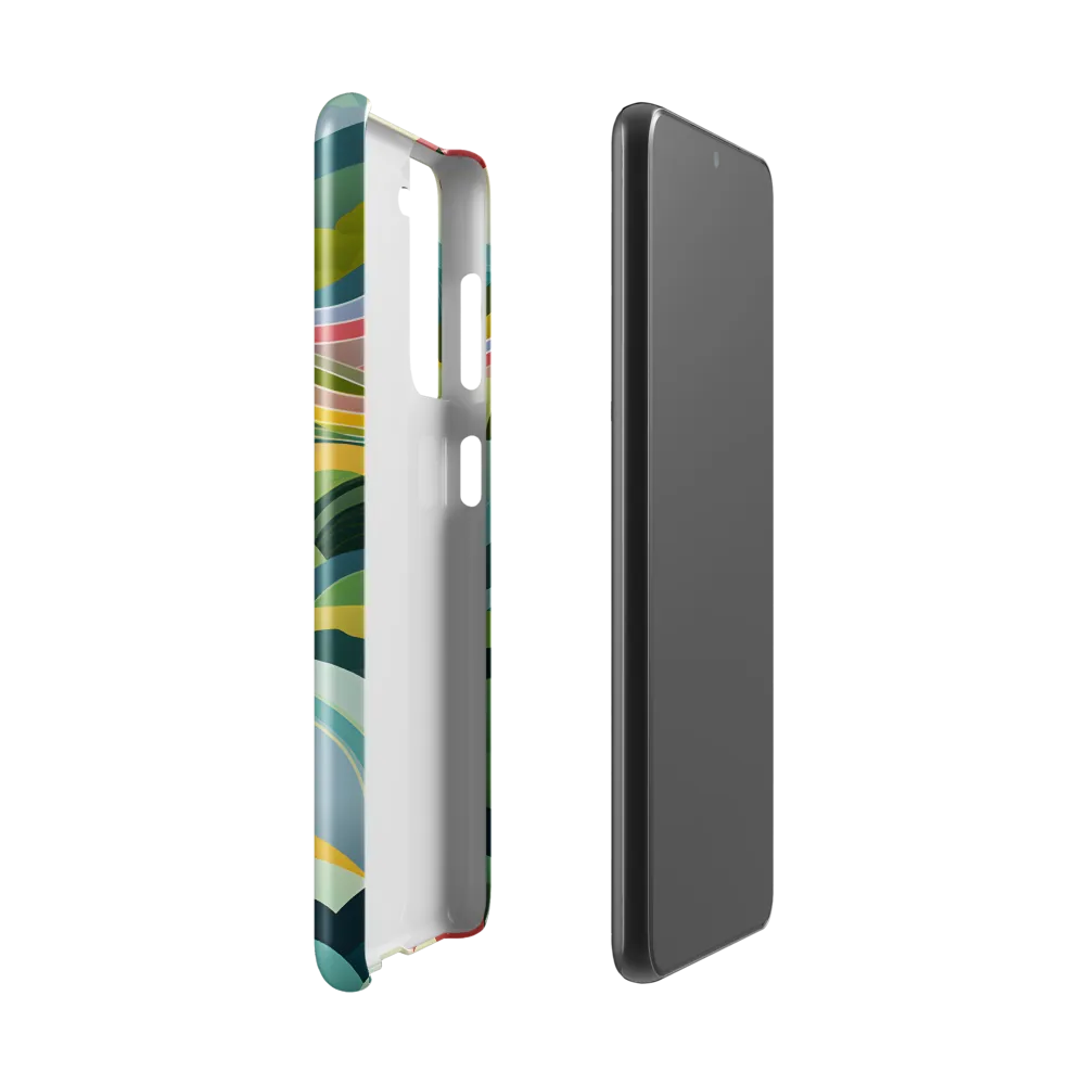 Waves of Serenity | Phone Case |  S21 | Snap Case | Glossy