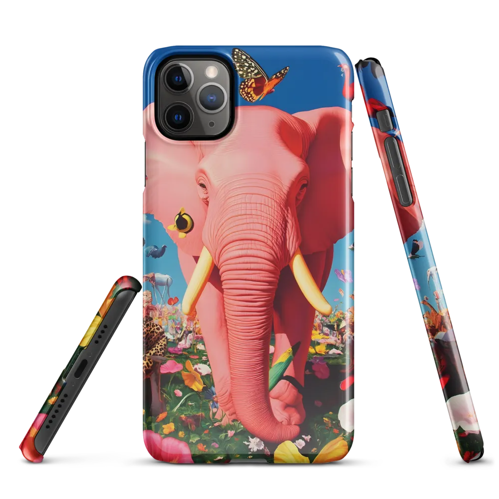 Surreal Garden: The Pink Elephant | Phone Case |  11 Pro Max | Snap Case | Glossy