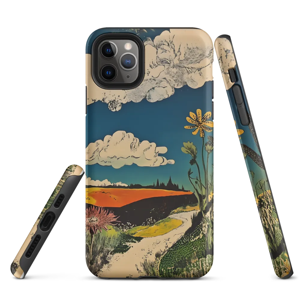 Surreal Blooming Landscape