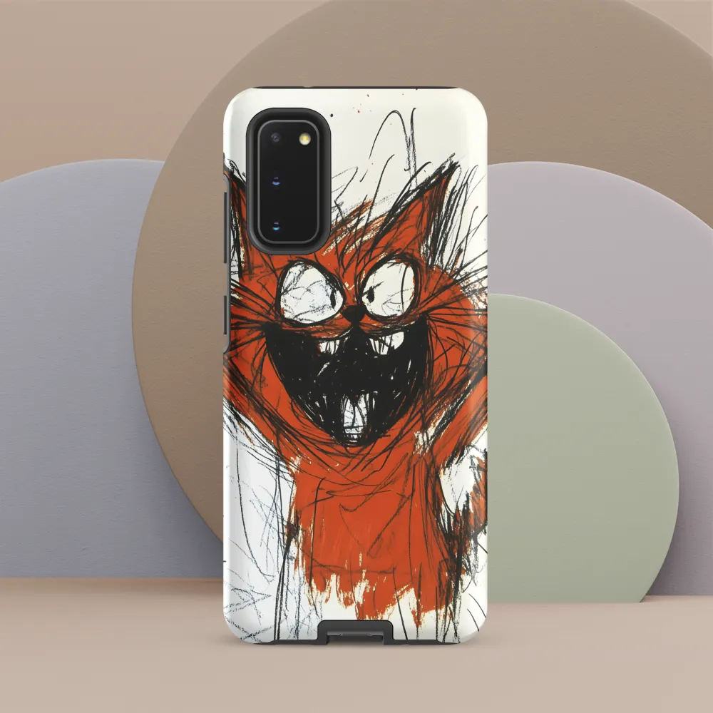 Joyful Cat Creation | Phone Case |  S20 | Tough Case | Matte