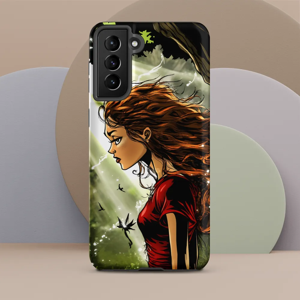 Whispers of Enchantment | Phone Case |  S21 Plus | Tough Case | Matte