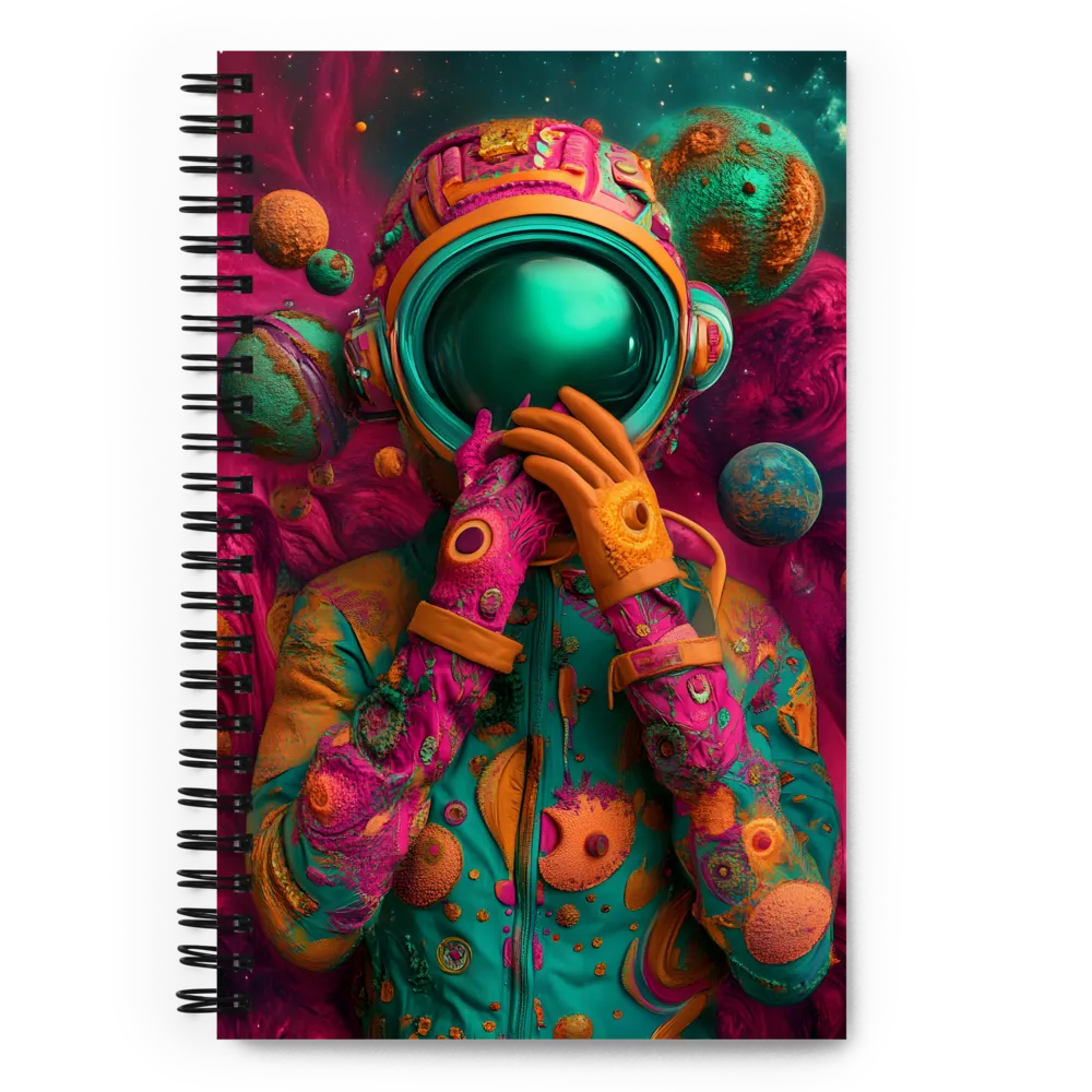 Astronaut of the Cosmic Dream | Spiral Notebook