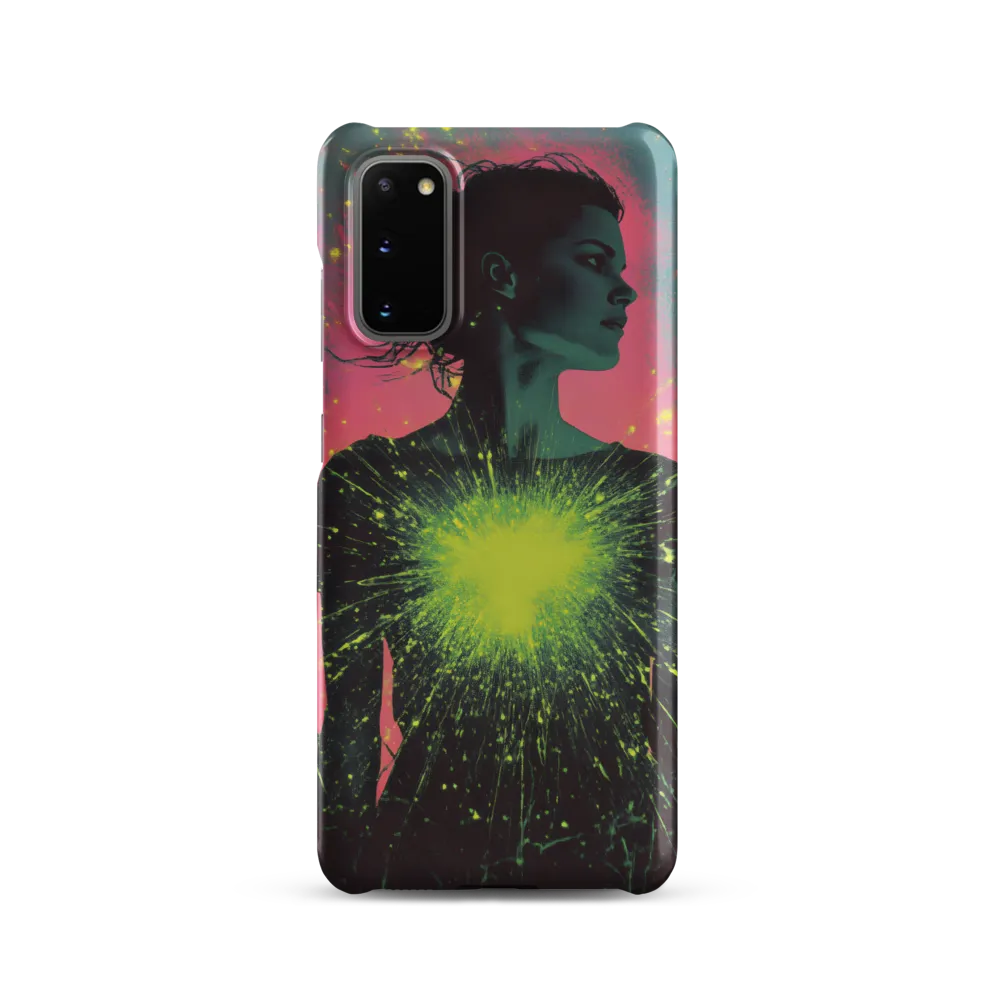 Cosmic Heart: A Surreal Portrait of Strength