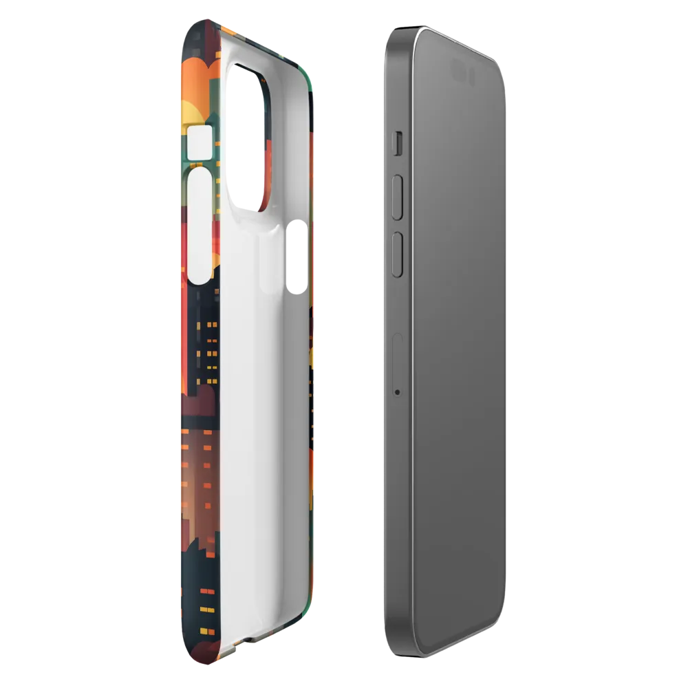 Twilight in the Concrete Jungle | Phone Case |  14 Pro Max | Snap Case | Matte