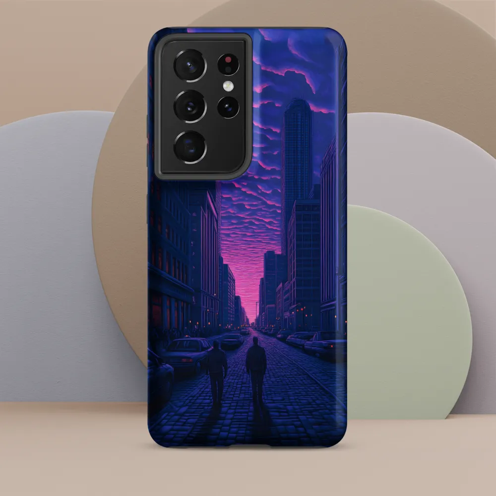 Urban Serenity at Dusk