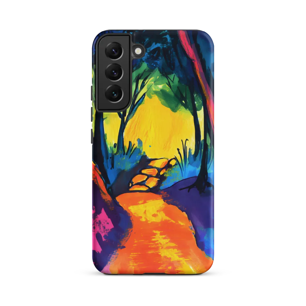 Path Through a Vibrant Forest