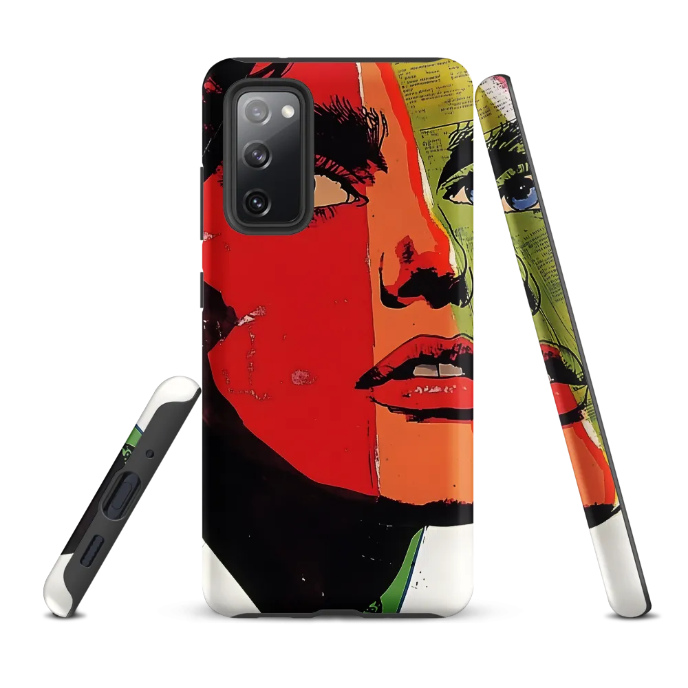 Vibrant Expressions: A Pop Art Portrait