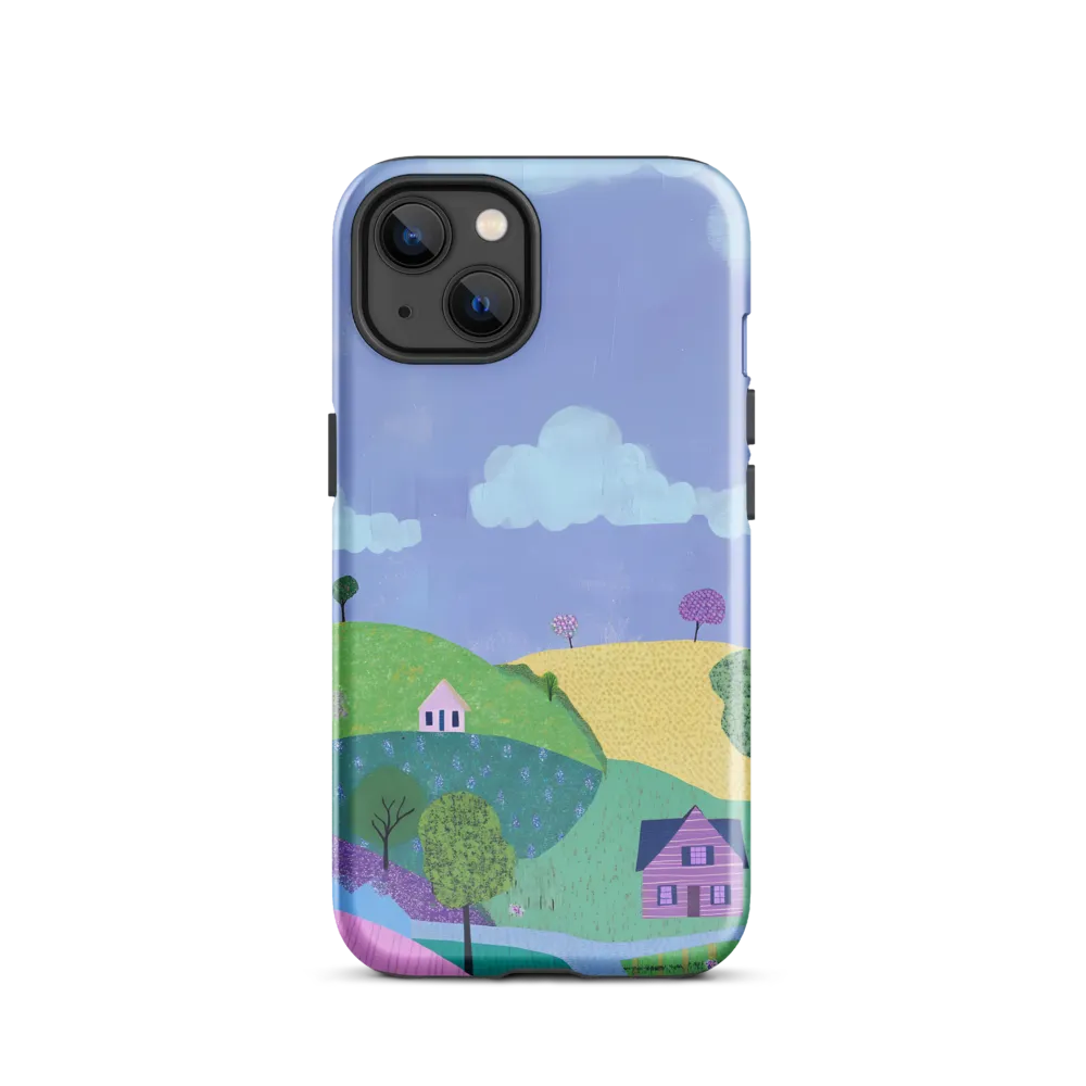 Whimsical Hills and Quaint Homes
