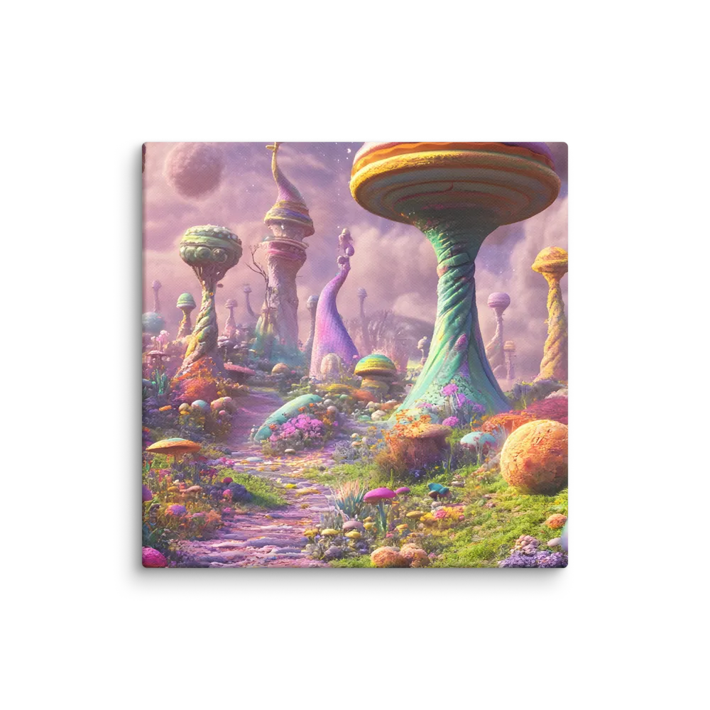 Whimsical Worlds: A Journey Through Fantasy | Canvas | 12″×12″