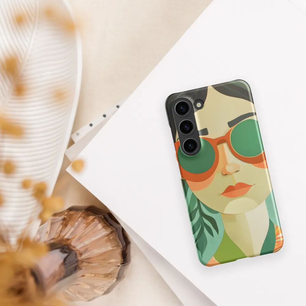 Bold Serenity: A Modern Portrait