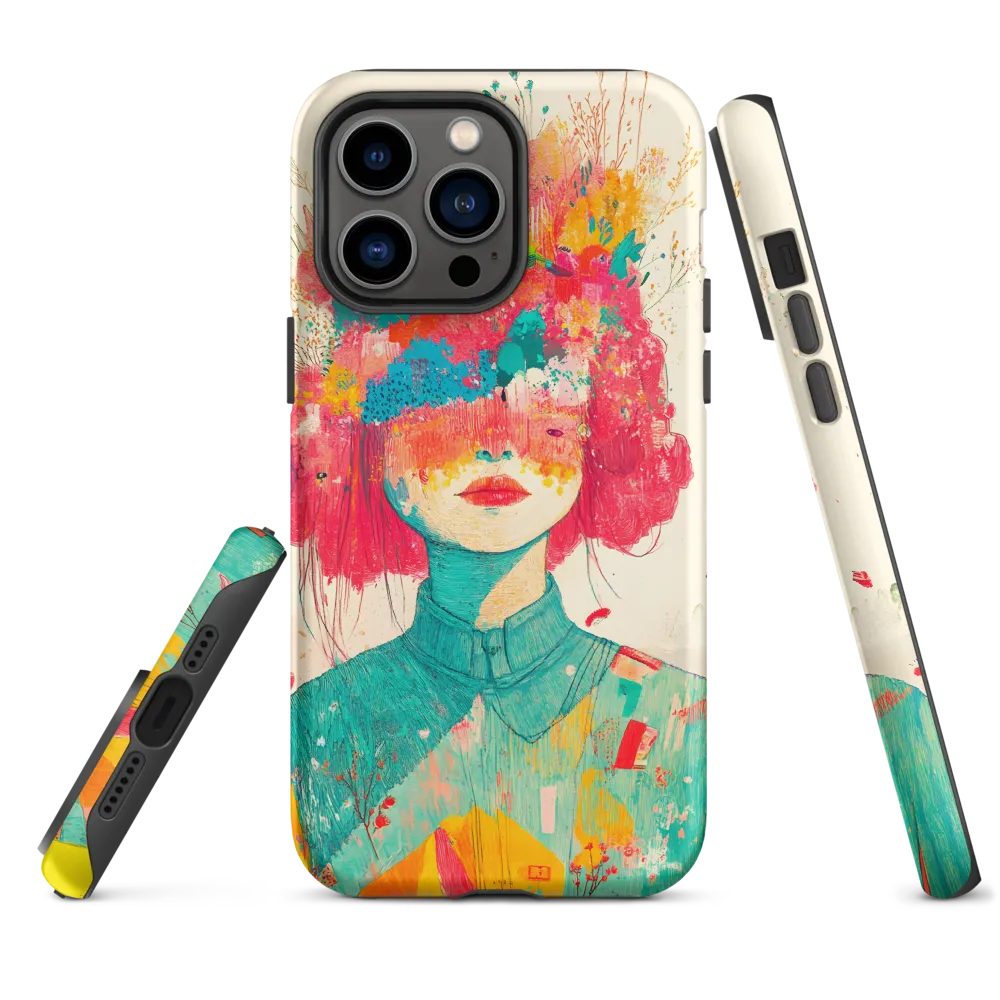 Whimsical Floral Portrait
