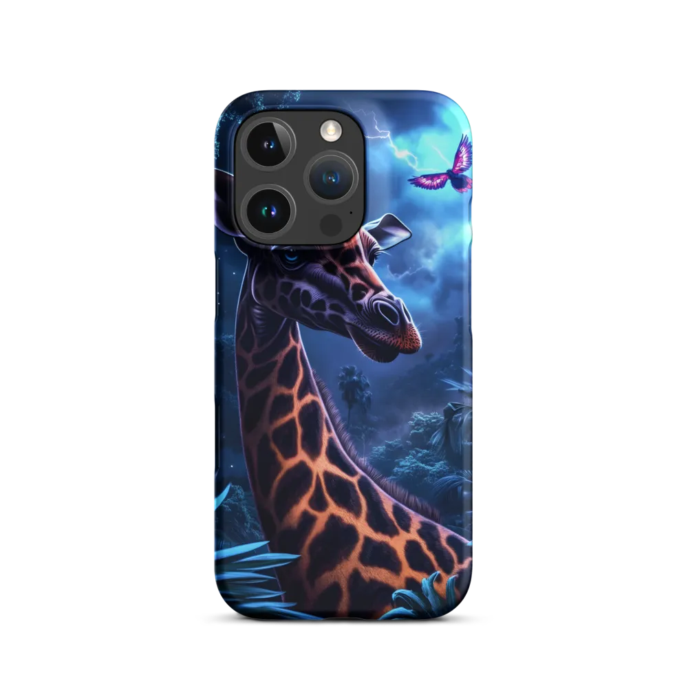 Mystical Giraffe in Twilight Jungle | Phone Case |  16 Pro | Snap Case | Matte
