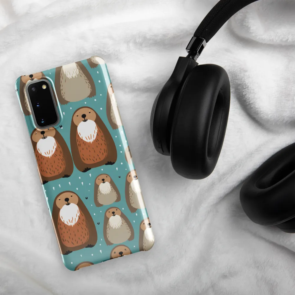 Whimsical Otter Pattern