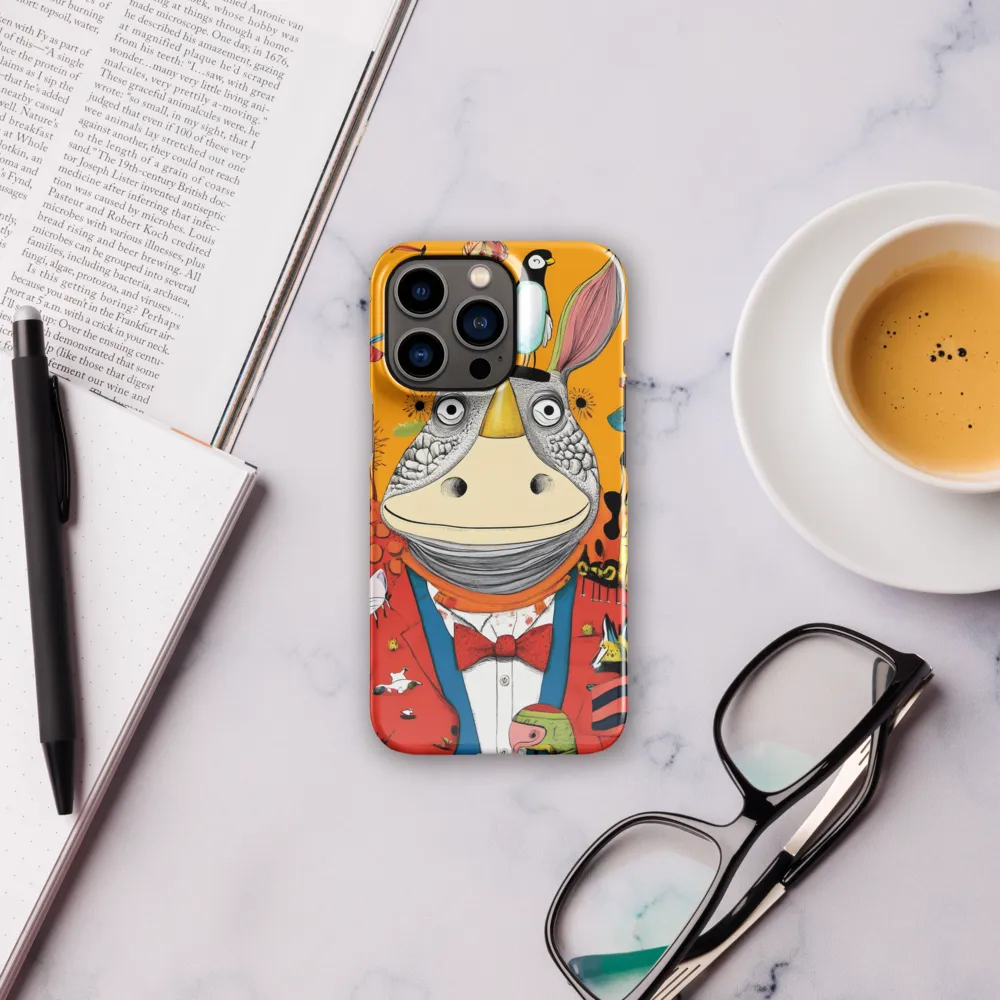 Whimsical Rhinoceros: A Playful Encounter