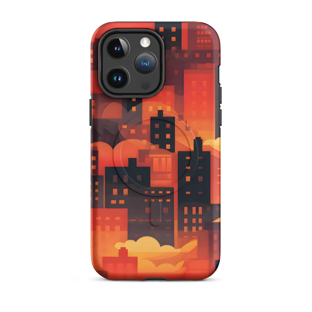 Radiance of the Urban Horizon | Phone Case |  14 Pro Max | MagSafe® Tough Case | Matte