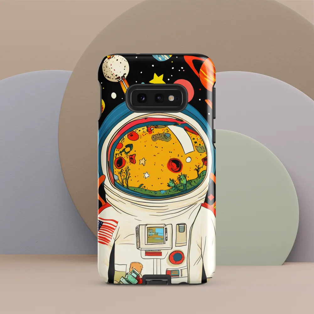 Cosmic Curiosity: Journey Within the Helmet