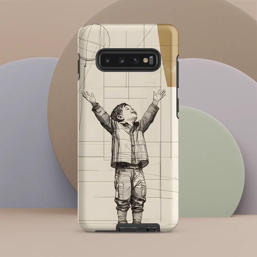 A Child's Dream | Phone Case |  S10 Plus | Tough Case | Matte