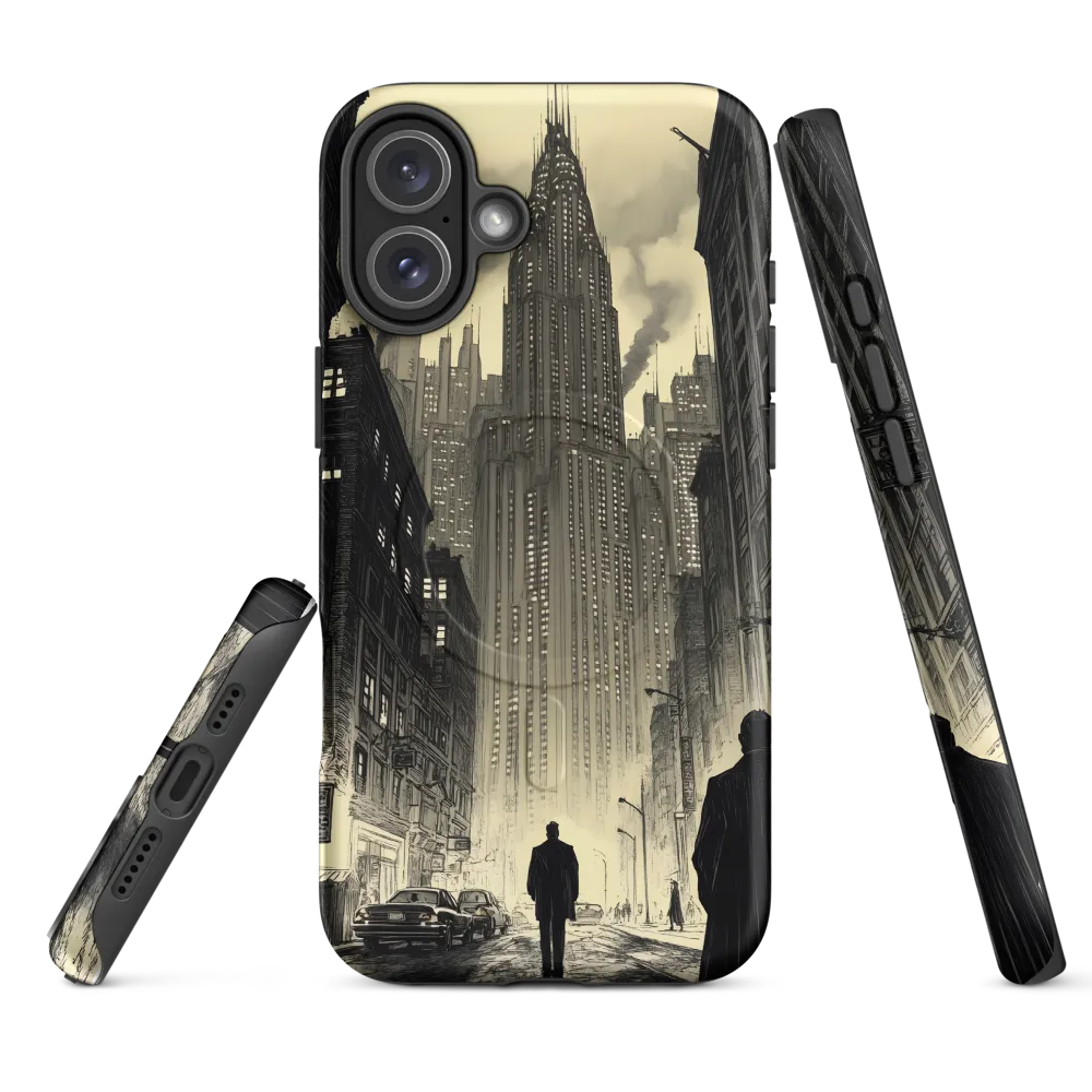 Echoes of the City | Phone Case |  16 Plus | MagSafe® Tough Case | Matte