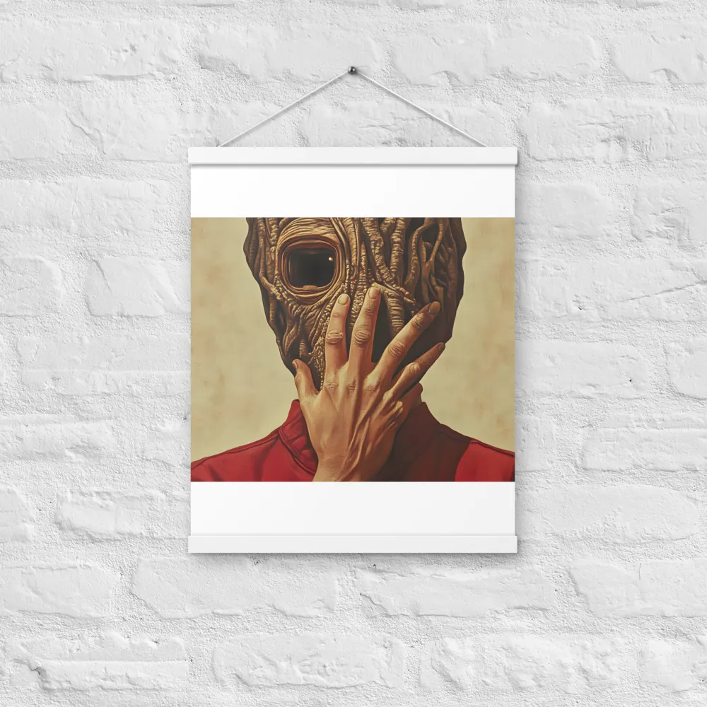 The Mask of Roots | Poster With White Wood Hanger | 16″×20″