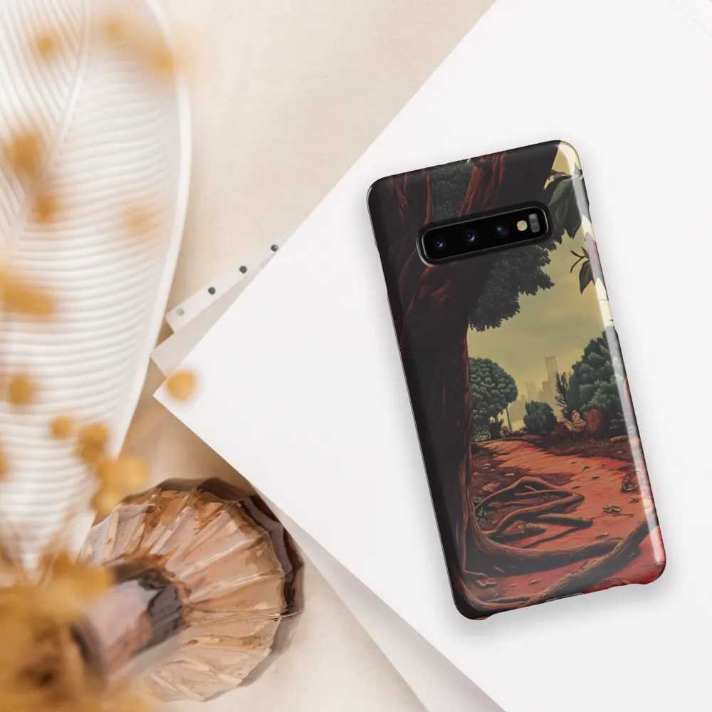 Pathway Through the Enchanted Grove | Phone Case |  S10 Plus | Snap Case | Glossy