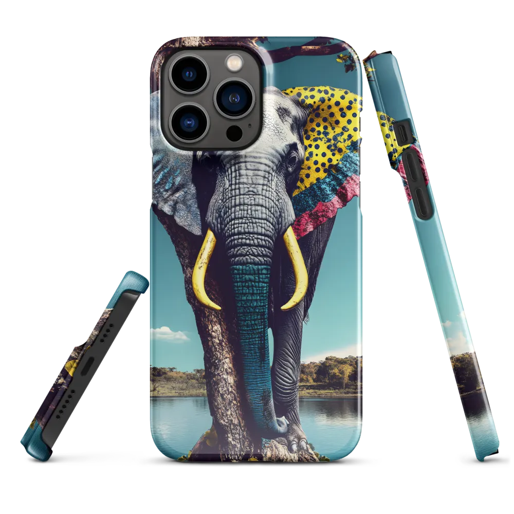 Playful Elegance: The Surreal Elephant