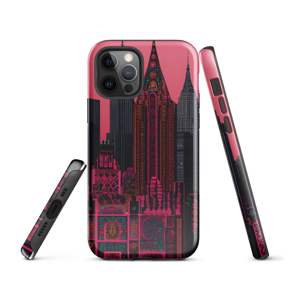 Urban Vibrance: A Digital Exploration of Skyscrapers