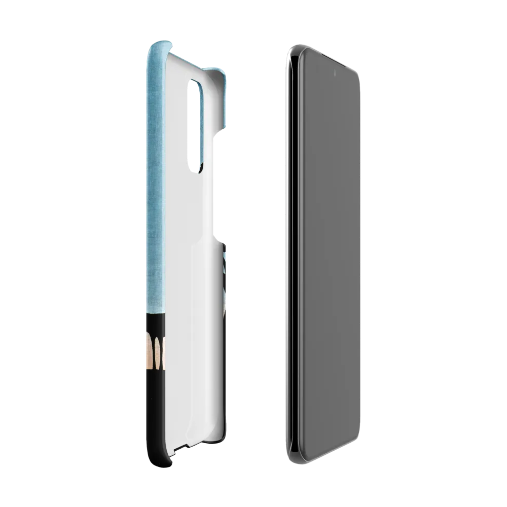 Curiosity in the Silhouette | Phone Case |  S20 | Snap Case | Matte