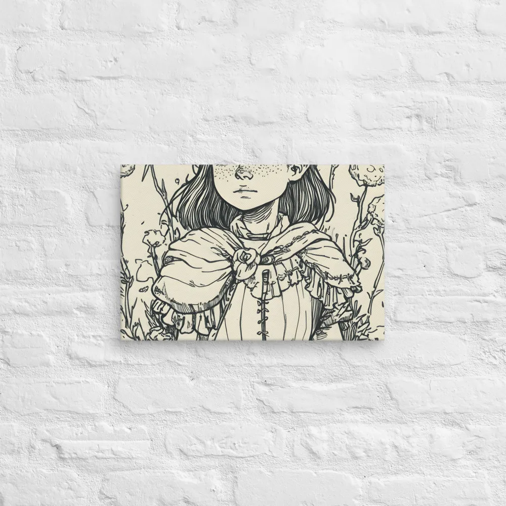 A Young Guardian of Nature | Canvas | 12″×18″