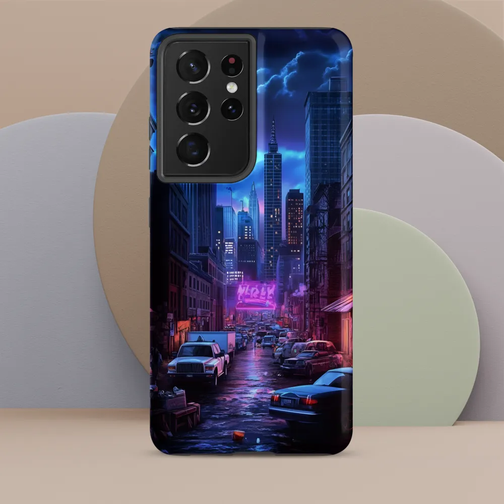 Urban Mystique: A Cyberpunk Night