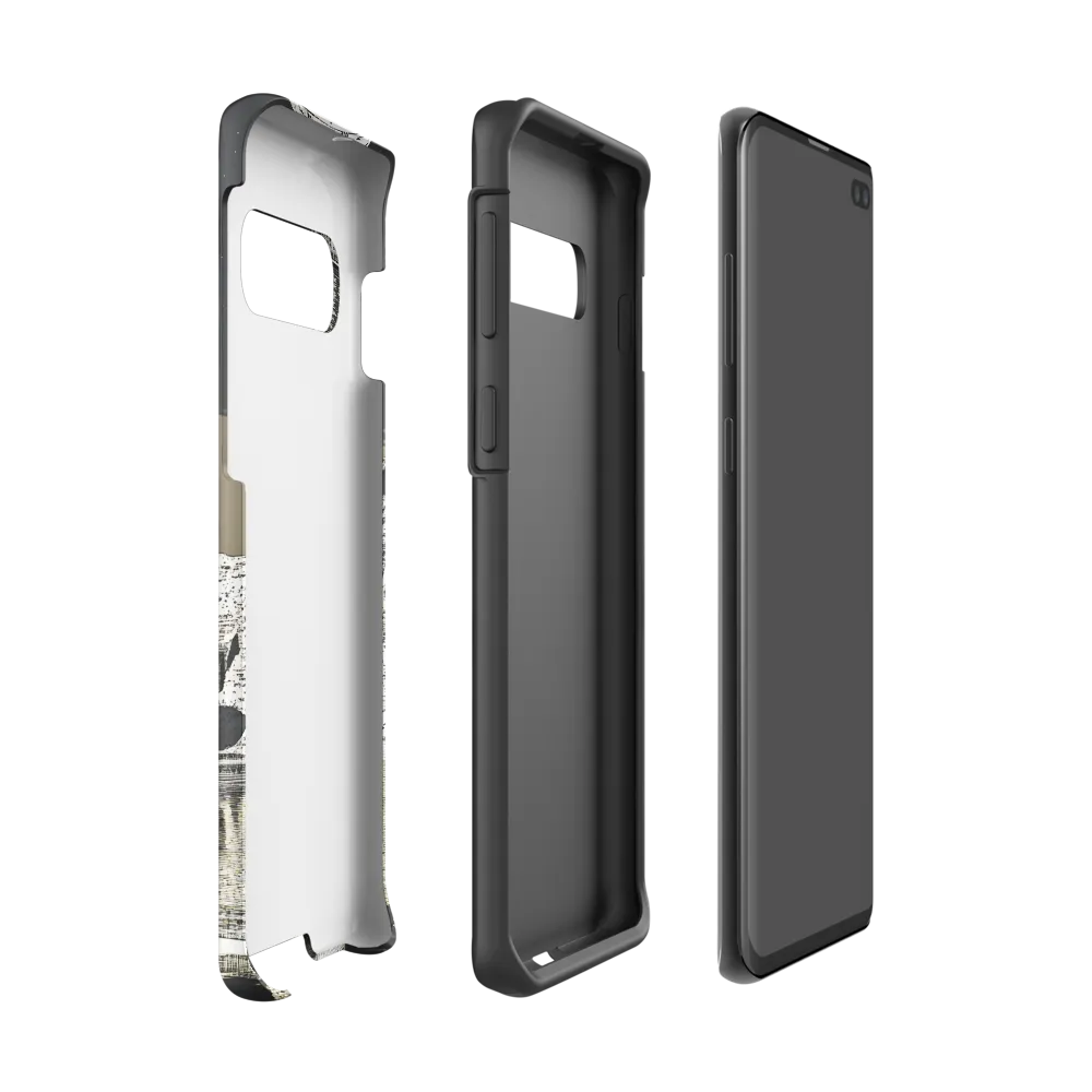 Reflections of a Futuristic Dreamscape | Phone Case |  S10 | Tough Case | Matte