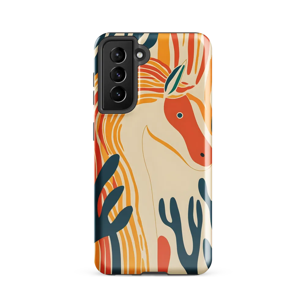 Whimsical Unicorn in a Lush Landscape