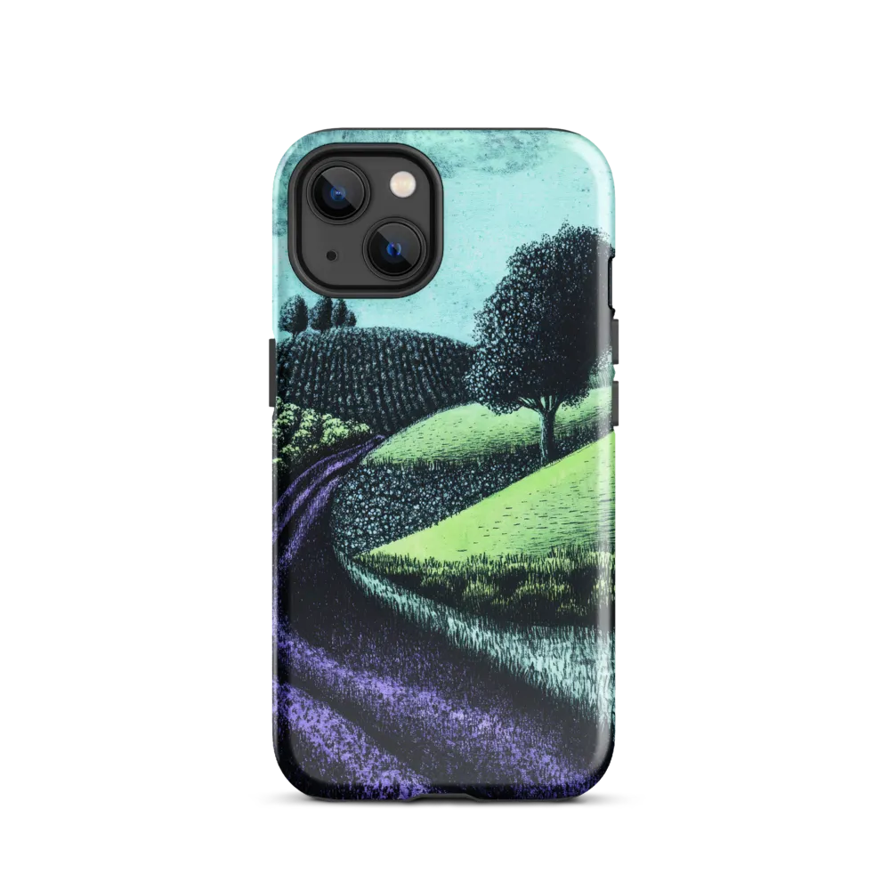 Winding Serenity: A Modern Landscape