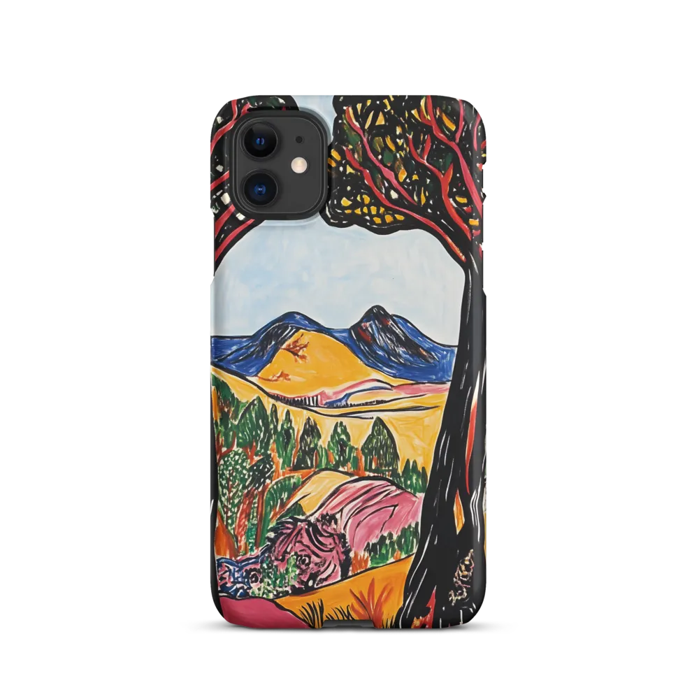 Vibrant Nature's Embrace | Phone Case |  11 | Snap Case | Matte