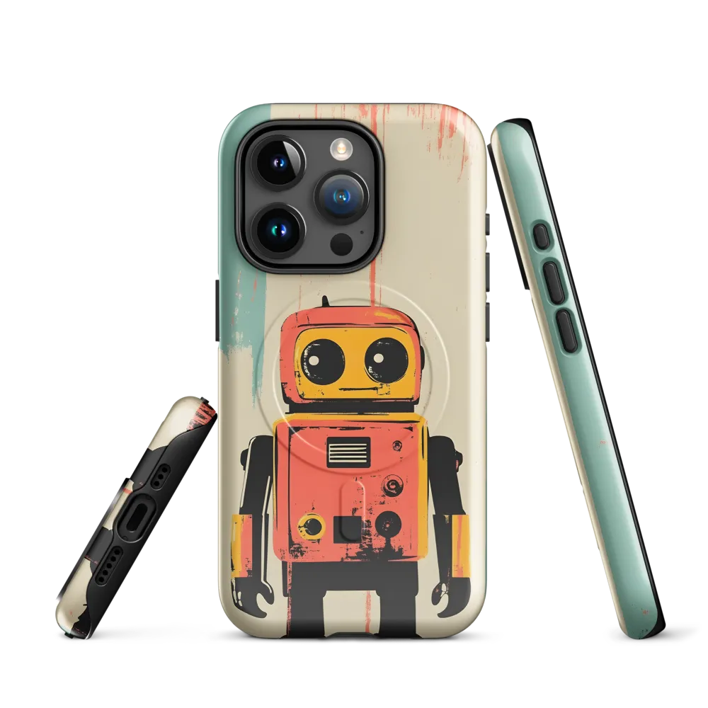 Retro Robot Charm