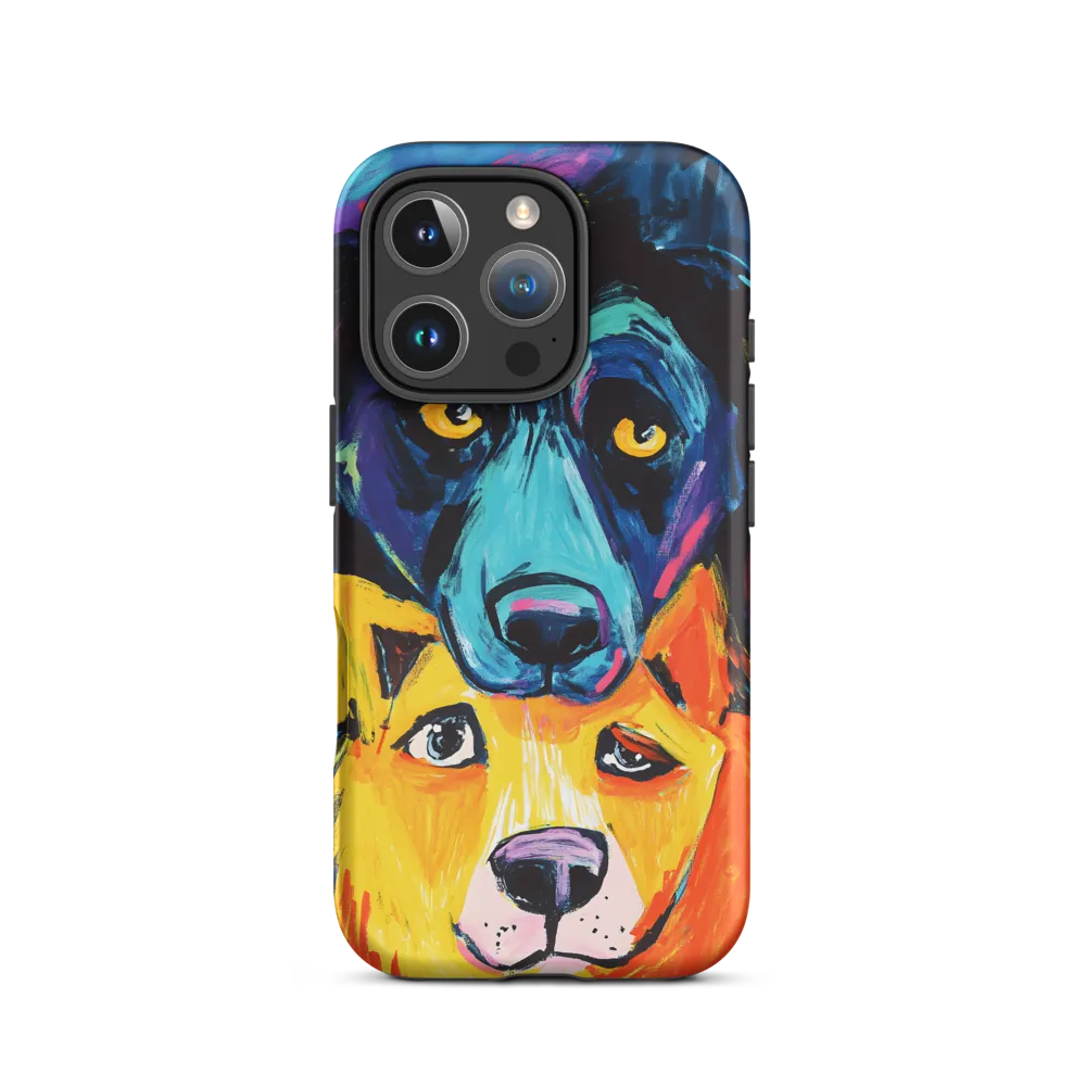 Vibrant Companions: An Expression of Canine Spirit
