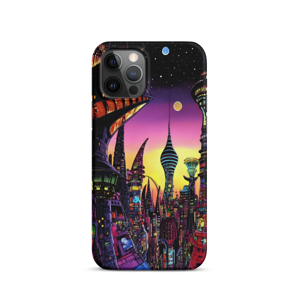 Futuristic Cityscape at Dusk