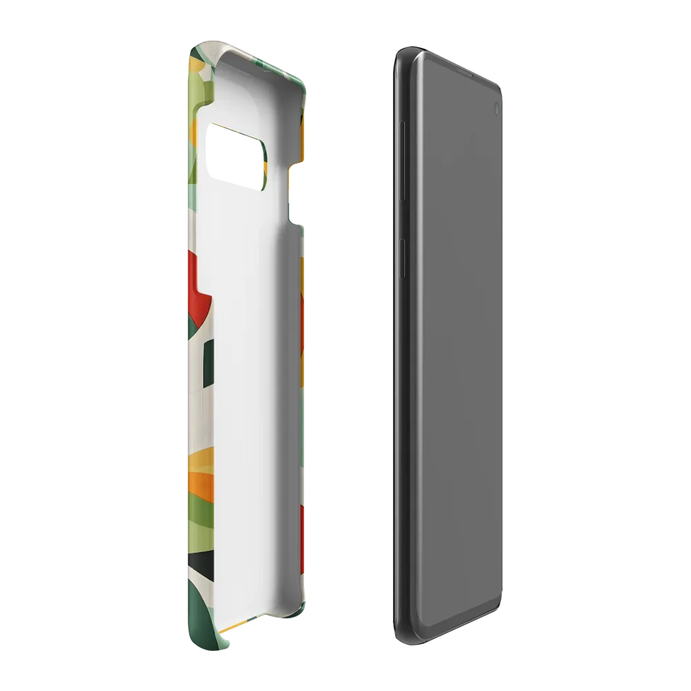 Harmony in Shapes: A Playful Abstract Design
