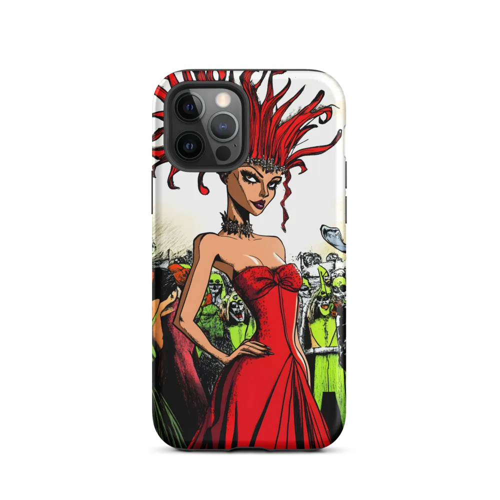 Fiery Elegance: A Fashion Statement