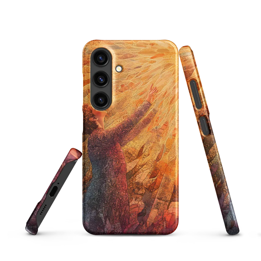 Reaching for the Light | Phone Case |  S24 | Snap Case | Matte