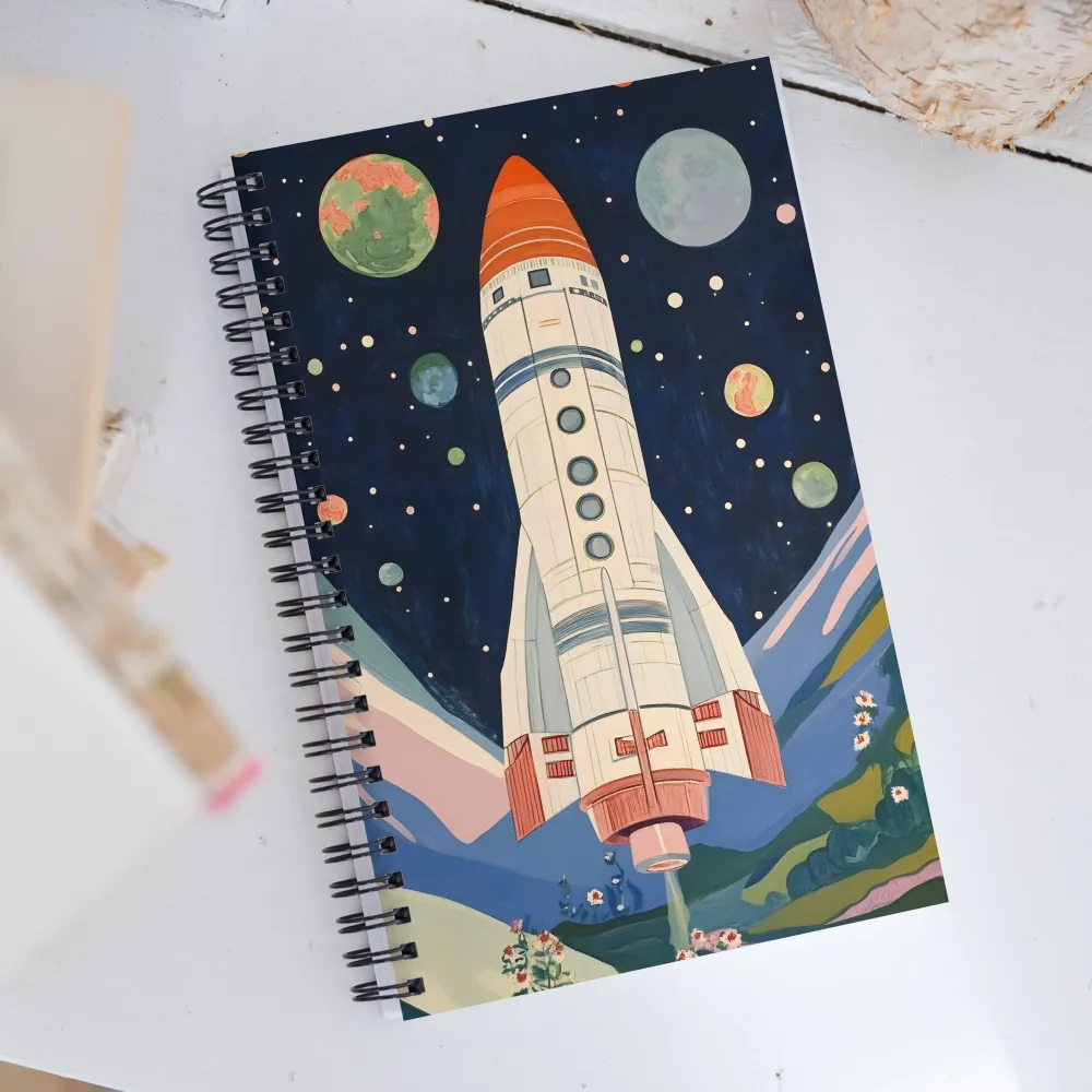 Journey to the Stars | Spiral Notebook