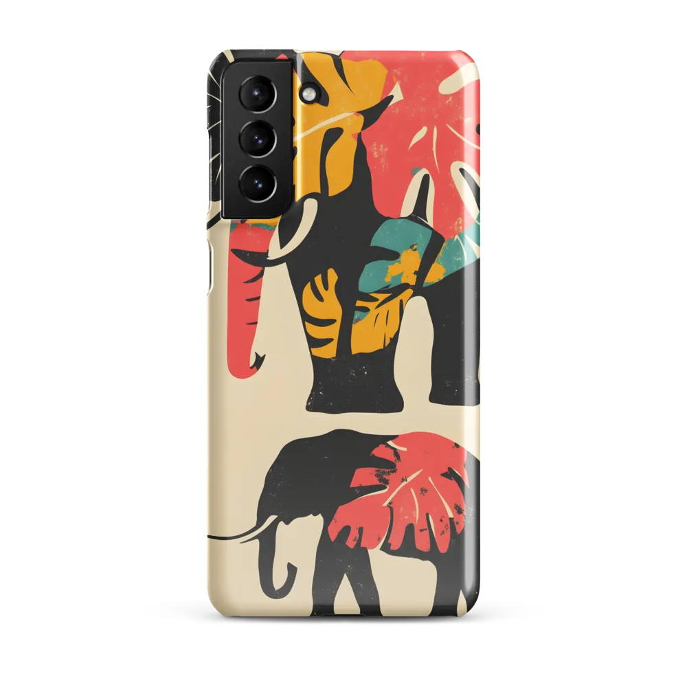 Tropical Elegance: The Elephant's Dance