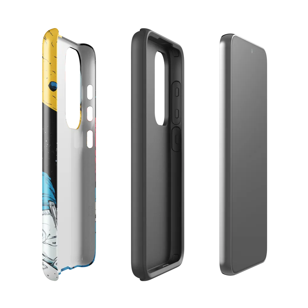 Eclipse of Curiosity | Phone Case |  S23 | Tough Case | Glossy