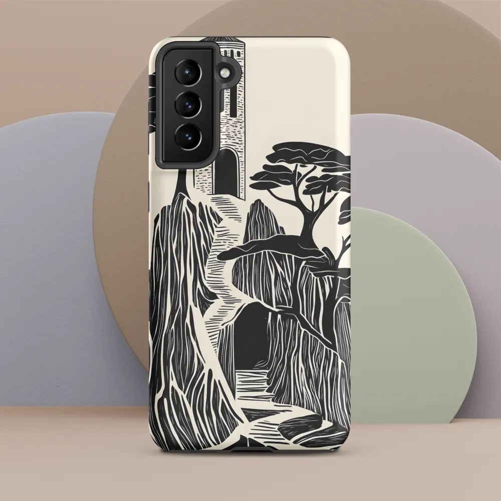 Echoes of a Mystical Tower | Phone Case |  S21 Plus | Tough Case | Matte